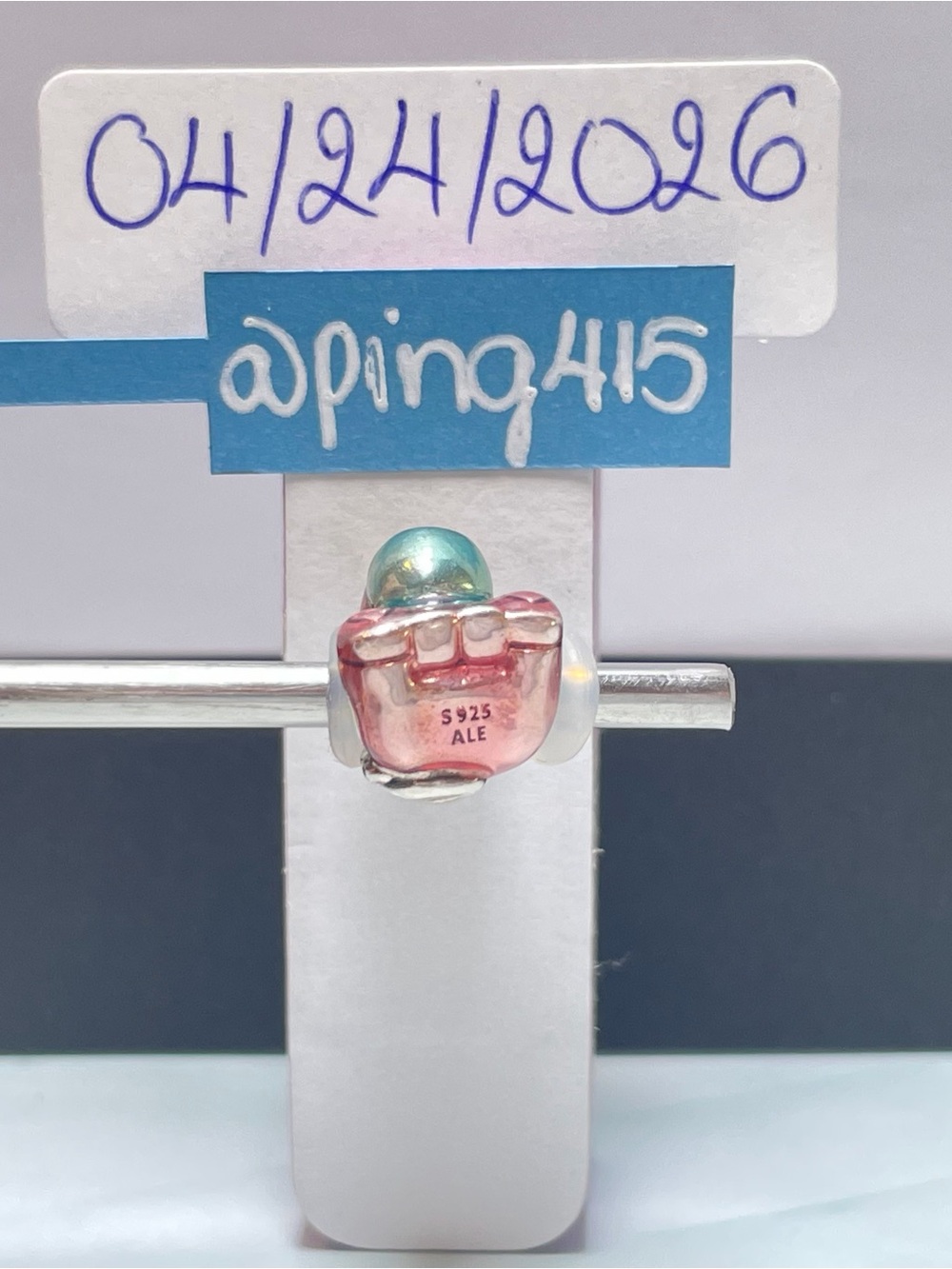 Pandora Colorful Rainbow Bruno the Unicorn Charm - Picture 2 of 12